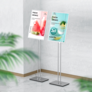 23.5"H x 17"W LED Standing Display Sign